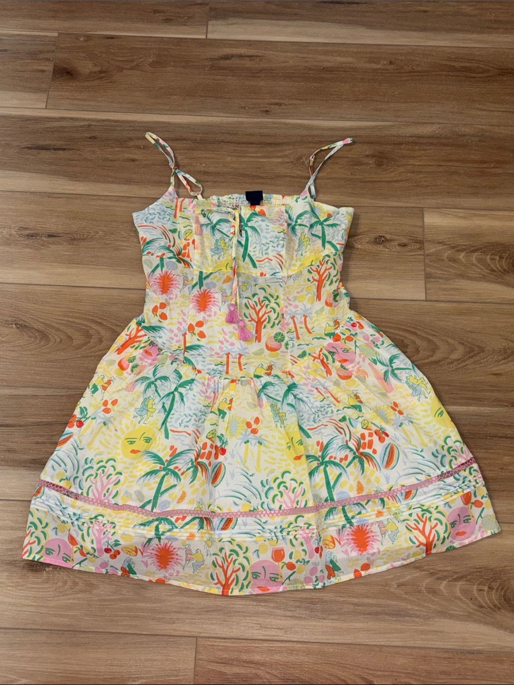 Roller Rabbit/Target Multicolor Tropical Print Mini Dress
